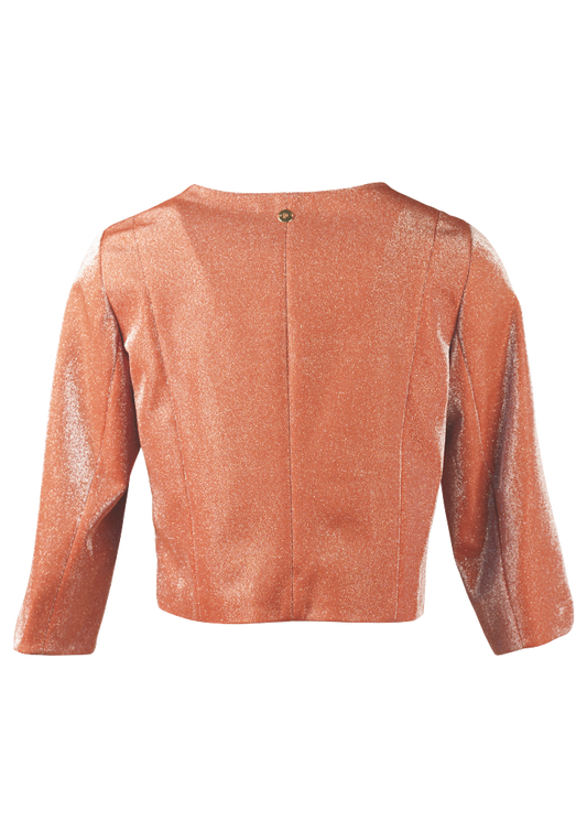CBK Suits Yunna bolero tangerine tease