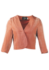 CBK Suits Yunna bolero tangerine tease