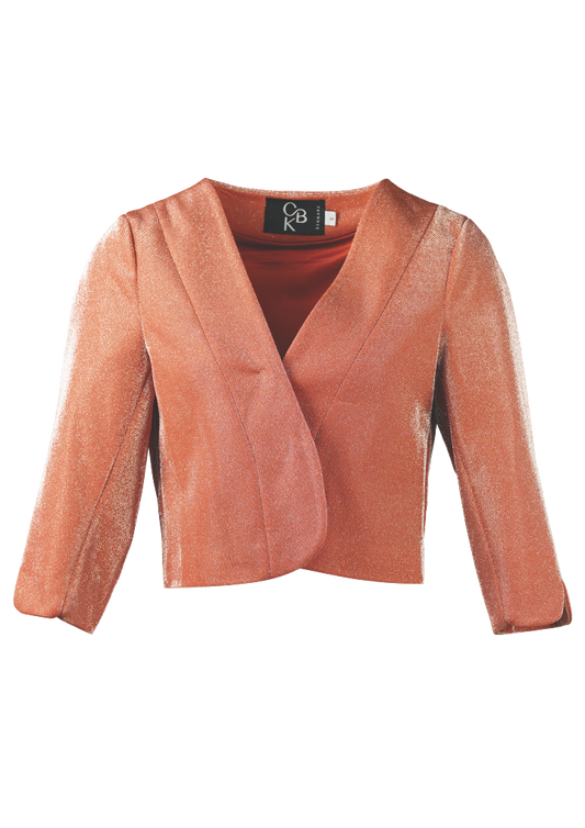 CBK Suits Yunna bolero tangerine tease