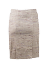 CBK Suits Cartier Zipper Tweed Suit Taupe