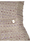 CBK Suits Cartier Zipper Tweed Suit Taupe