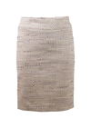 CBK Suits Cartier Zipper Tweed Suit Taupe