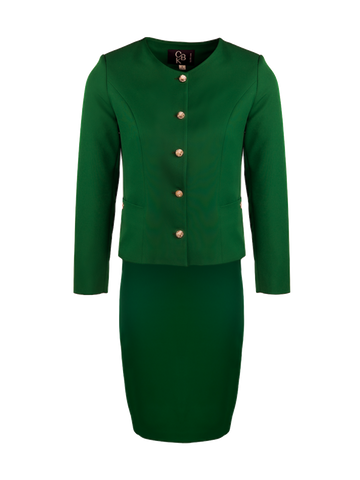 CBK Suits Nouveau Classic Suit Hunter Green