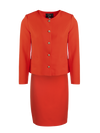 CBK Suits Nouveau Classic Suit Mandarin Red