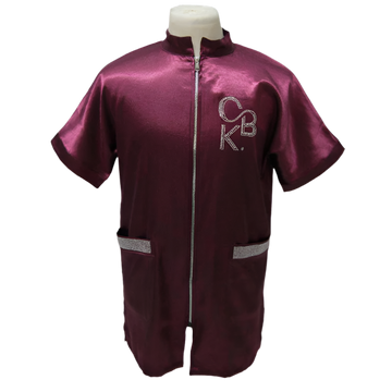 CBK Pet Care Grooming Jacket Burgundy