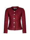 CBK Suits Nouveau Suit Tweed Sparkle Bordeaux