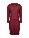 CBK Suits Nouveau Suit Tweed Sparkle Bordeaux