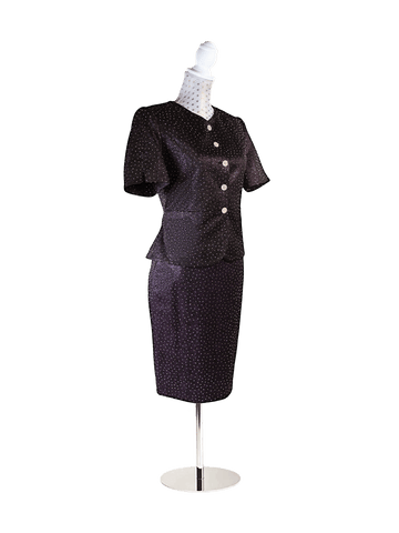 CBK Suits Bibi Suit Purple with Rhinestone