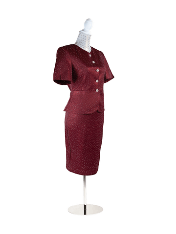 CBK Suits Bibi Suit Red with Rhinestone