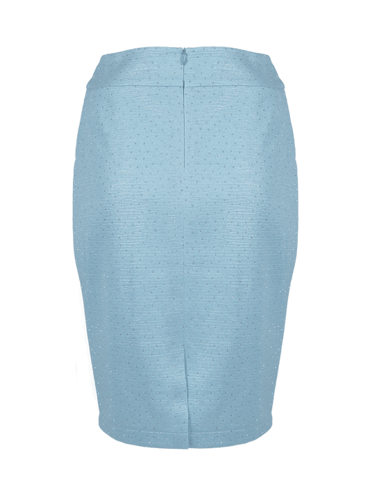 CBK Suits Bibi Skirt Light Blue with Rhinestone