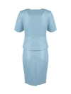 CBK Suits Bibi Short Sleeve Light Blue With Rhinestone