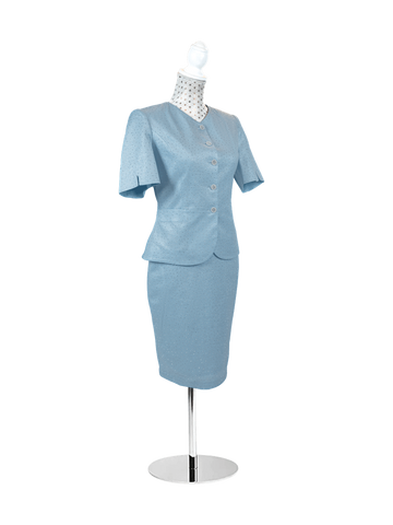 CBK Suits Bibi Suit Light Blue with Rhinestone