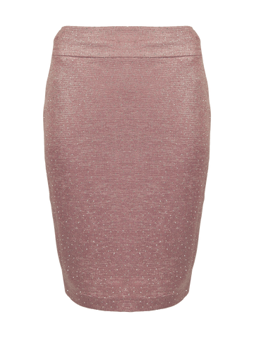 CBK Suits Bibi Skirt Light Pink with Rhinestone
