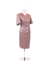 CBK Suits Bibi Short Sleeve Light Pink With Rhinestone