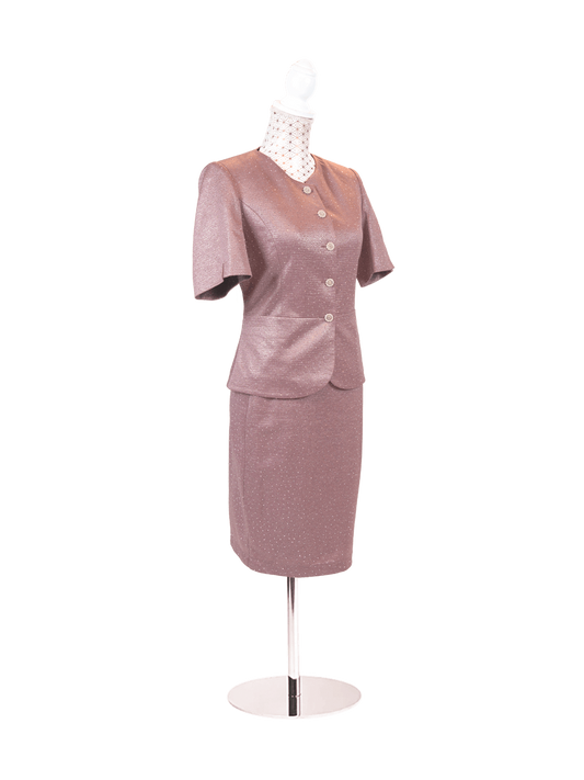 CBK Suits Bibi Suit Light Pink with Rhinestone