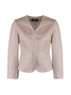 CBK Suits Icy Blazer Champagne with Rhinestone