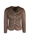 CBK Suits Icy Suit Light Brown with Rhinestone