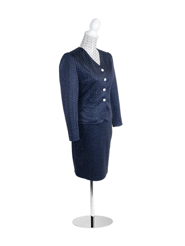 CBK Suits Icy Suit Navy with Rhinestone