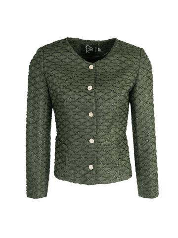 CBK Suits Nouveau Blazer Mesh Army Green
