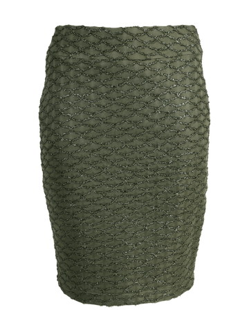 CBK Suits Nouveau Skirt Mesh Army Green