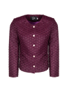 CBK Suits Nouveau Blazer Mesh Bordeaux