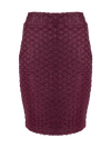 CBK Suits Nouveau Skirt Mesh Bordeaux