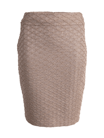 CBK Suits Nouveau Skirt Mesh Warm Beige