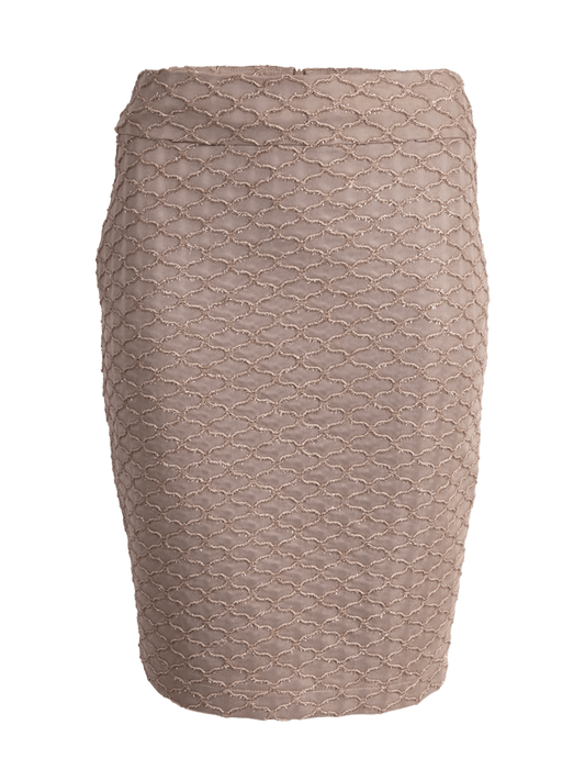 CBK Suits Nouveau Skirt Mesh Warm Beige