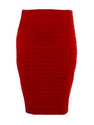 CBK Suits MeMe Skirt Red - Knitwear