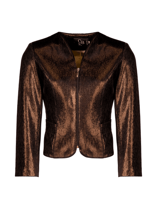 CBK Suits Cartier Blazer Metallic Copper