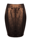 CBK Suits Cartier Skirt Metallic Copper