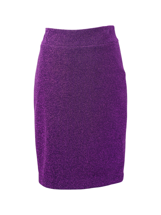 CBK Suits Icy sparkling skirt amethyst