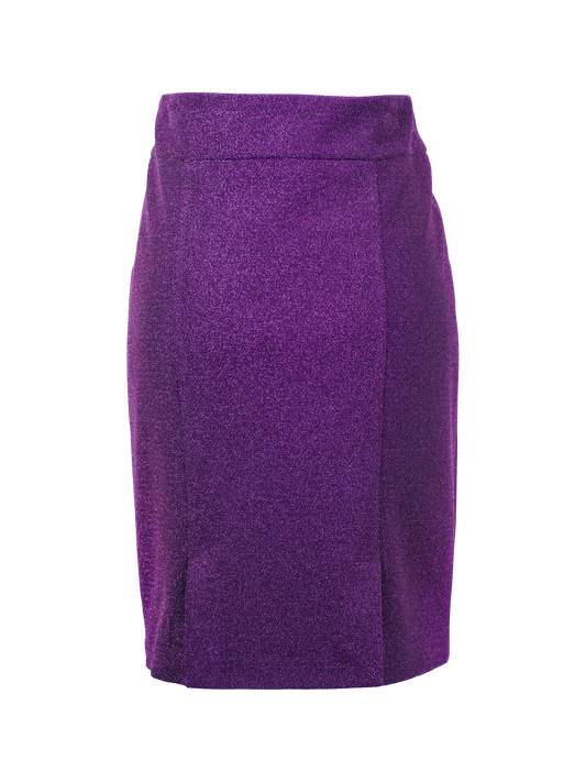CBK Suits Icy sparkling skirt amethyst