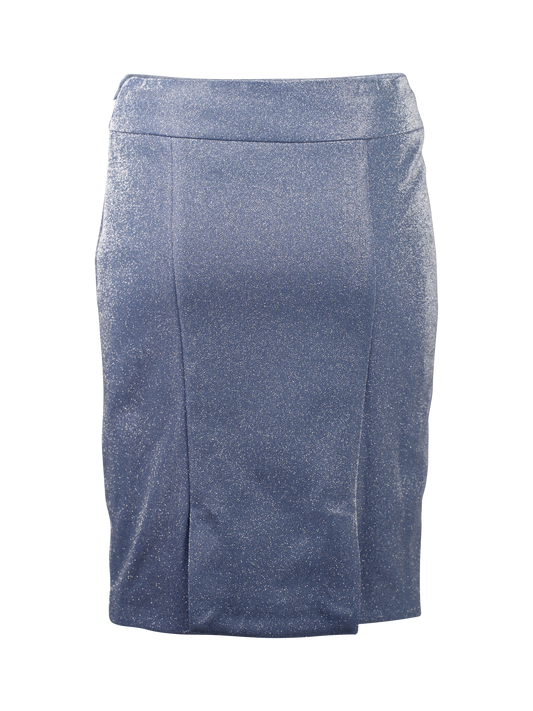 CBK Suits Icy sparkling skirt glacier blue