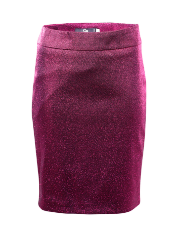 CBK Suits Icy sparkling skirt magenta