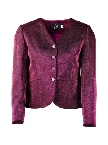 CBK Suits Icy sparkling jacket magenta