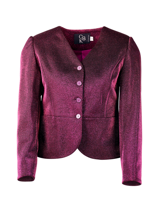 CBK Suits Icy sparkling jacket magenta