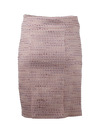 CBK Suits Cartier Zipper Tweed Skirt Cherry Blossom
