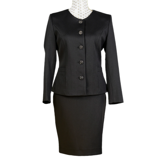 CBK Suits Saraya Classic Skirt - Black