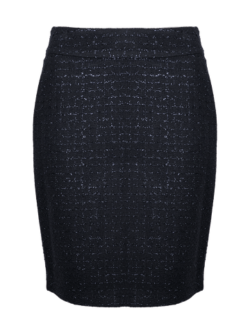 CBK Suits Nouveau Skirt Tweed Sparkle Midnight