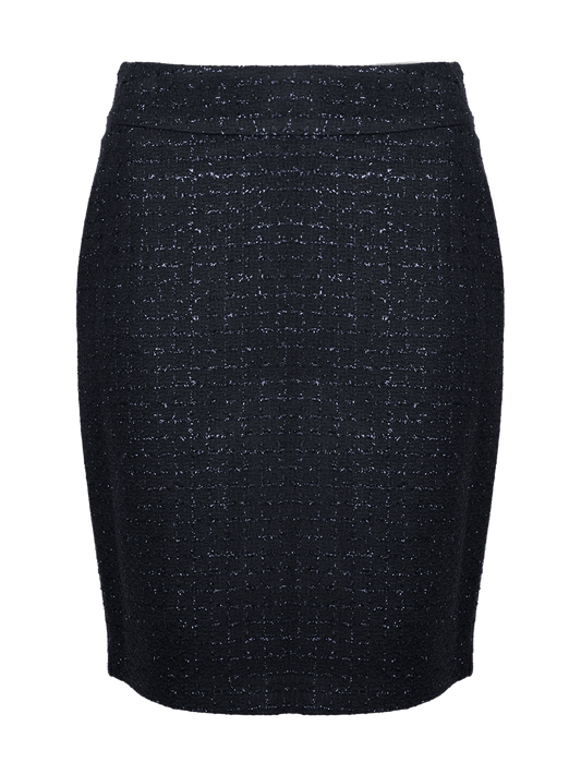 CBK Suits Nouveau Skirt Tweed Sparkle Midnight