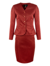 CBK Suits Icy Sparkling Suit Fiery Red