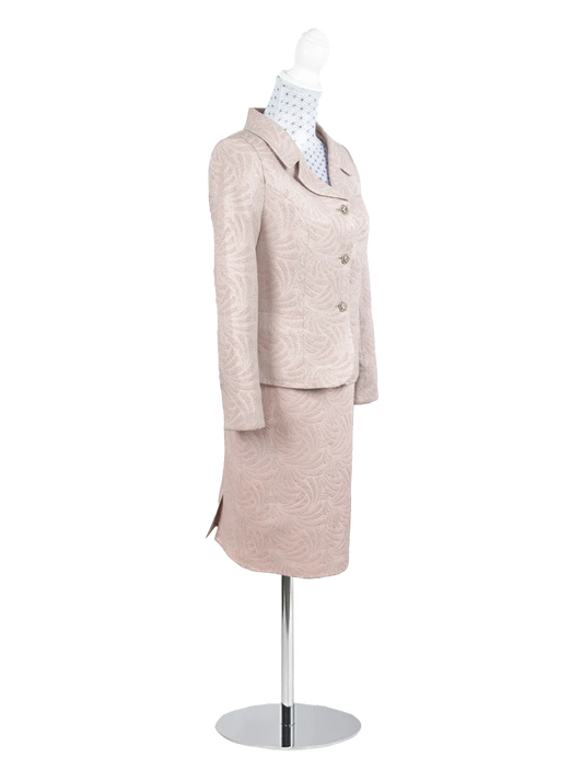 CBK Suits Chili Jaquard Suit Misty Rose